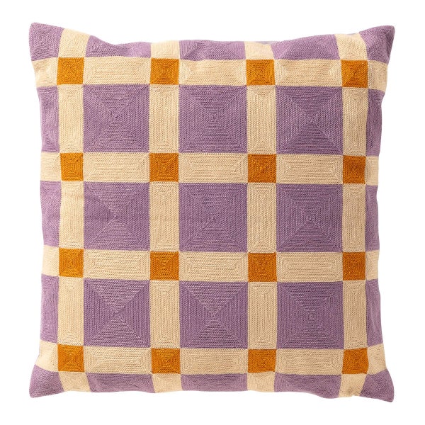Kissen Blocks - Lila 45x45 cm