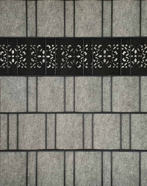 Schalldämmplatte mit Muster