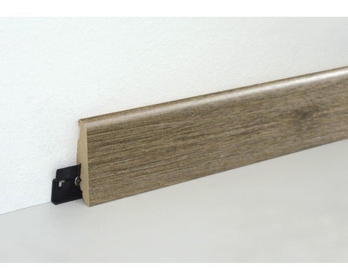 Sockelleiste Nuss Sabo FU060L 19x58x2400 mm