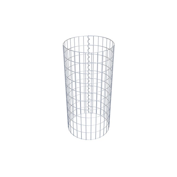 Gabionensäule Durchmesser 47 cm, MW 5 x 10 cm rund - Höhe: 1,00 m