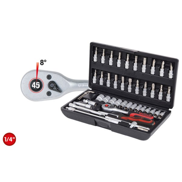 KS TOOLS 1/4 Steckschlüssel-Satz 48tlg. - 917.0648