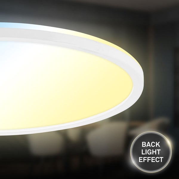 LED Panel LED Deckenleuchte Deckenlampe Dimmbar Fernbedienung CCT RBIC