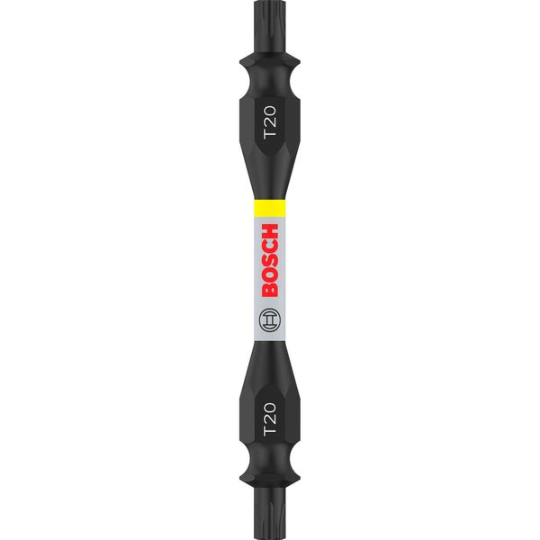 Bosch PRO Impact Schrauberbit mit Doppelklingen und Pick and Click-Einsätzen T20 65 mm - 2608522540