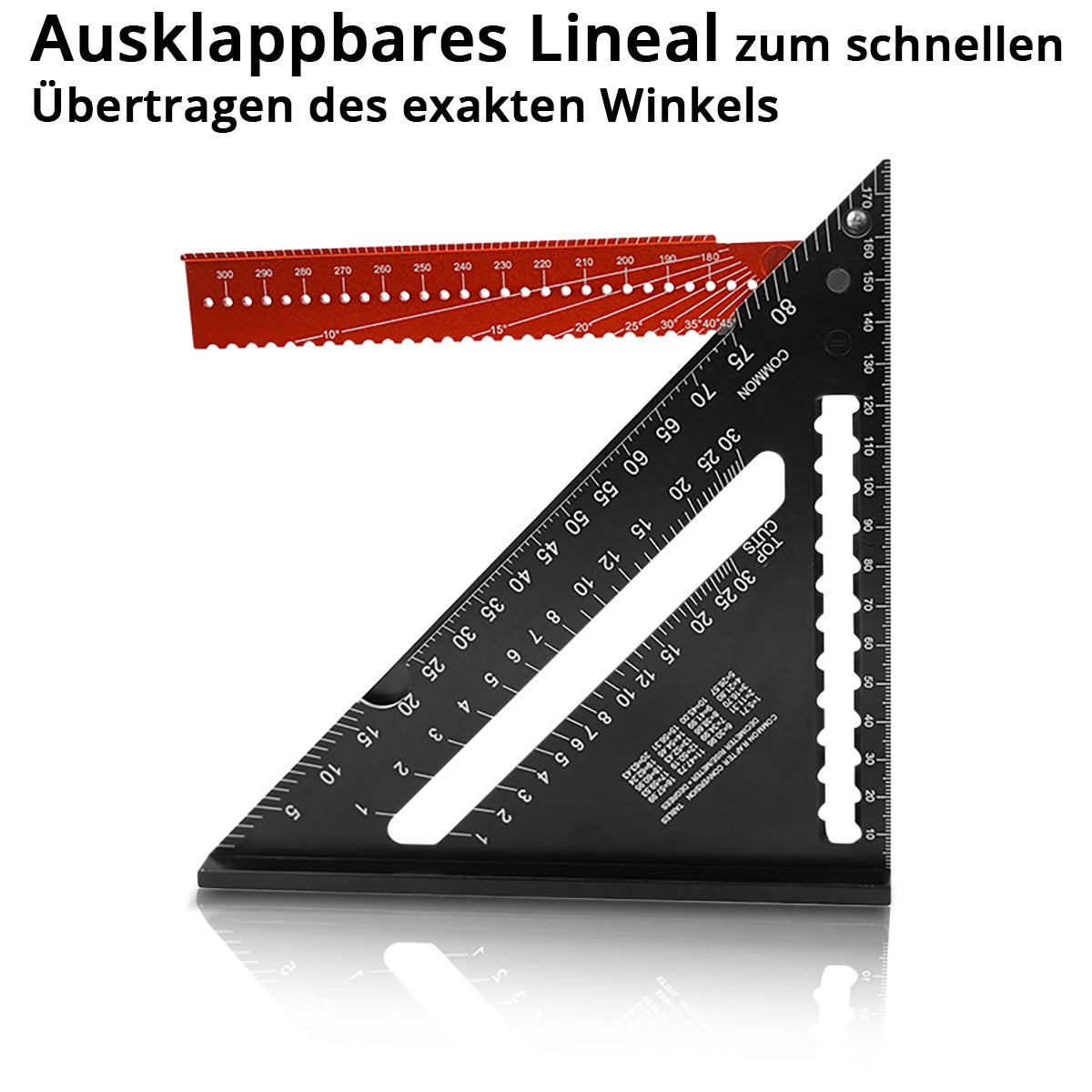Volkers Aluminium 300mm 90° Winkelmesser Schreinerwinkel Tischlerwinkel Volkers Aluminium 300mm 90° Winkelmesser Schreinerwinkel Tischlerwinkel