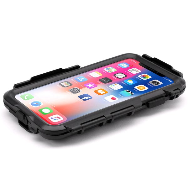 Telefonhalter Fahrrad - iPhone XR + 11 Abdeckung - wasserdicht - schwarz