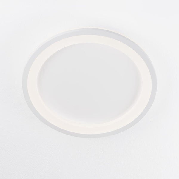 LED Deckenleuchte Oggy in Weiß 30W 2223lm