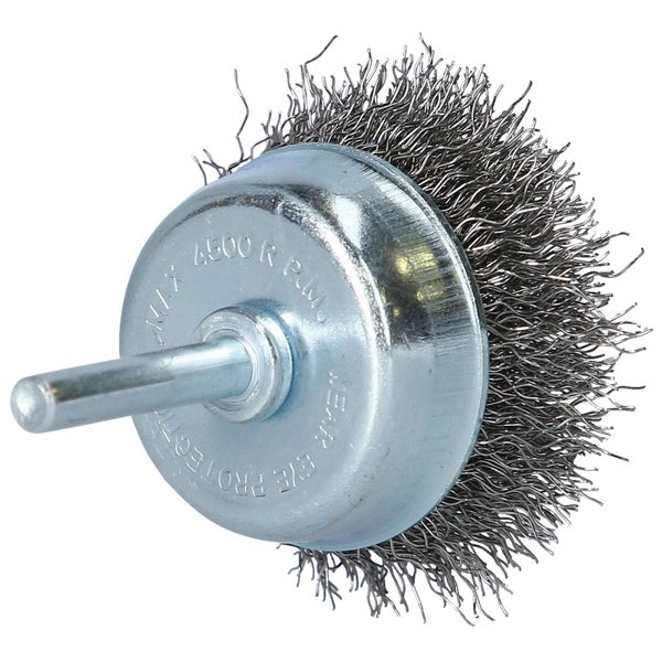 Drahtbürste für Bohrmaschine mit Schaft