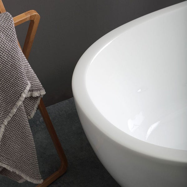 Weiße  Freistehende Badewanne | Cassiopea