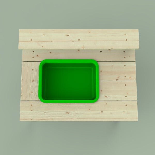 Technische Zeichnung einer Schleifscheibe mit Abmessungen in Millimetern: A 142, B 13, C 15, D 132, E 5, F 27.