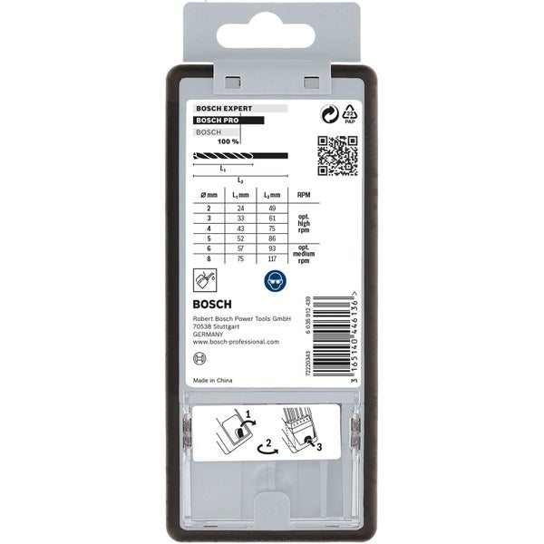 Bosch Expert Bohrerverpackung
