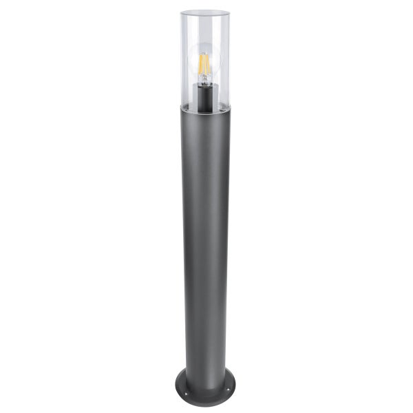 Wegeleuchte Gartenleuchte Ibbara 80 cm dunkelgrau E27 IP44 11040