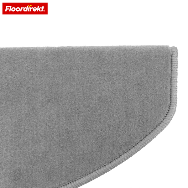 Graue Treppenmatte aus Textil