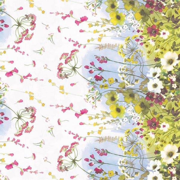 PVC-Wachstuch-Blumenfeld – 140 x 240 cm