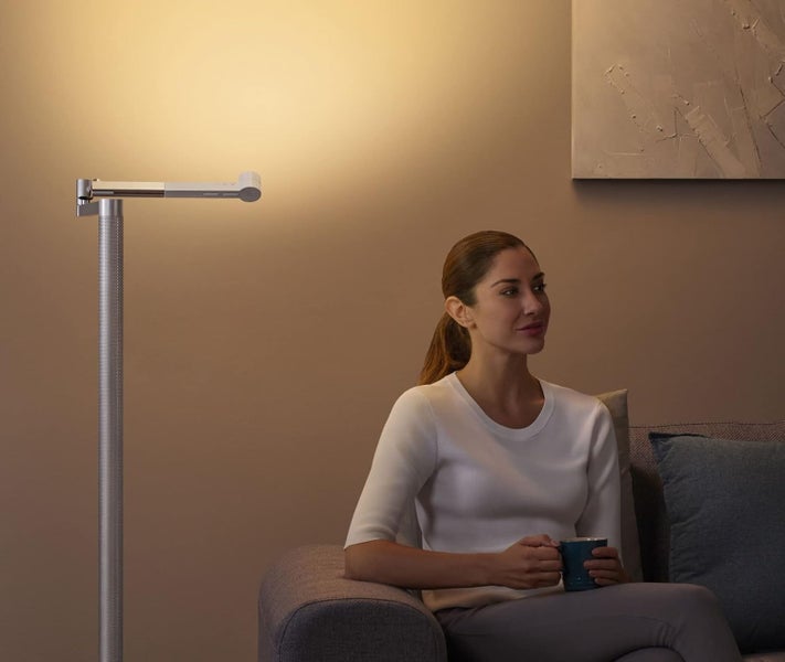 Dyson Solarcycle Morph LED Stehlampe Wohnzimmer 4in1, Stehleuchte schwarz - 125 x 46,5 x 30,1 cm, Lampe Leuchte