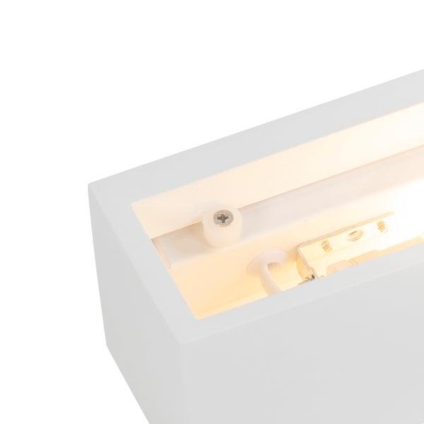 Smarte Wandleuchte weiß inkl. Wifi G9 - Tjada Novo