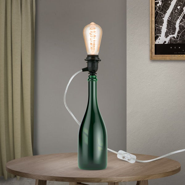 E27 DIY-Fassung für Flaschenleuchte – Upcycling geeignet Transparent