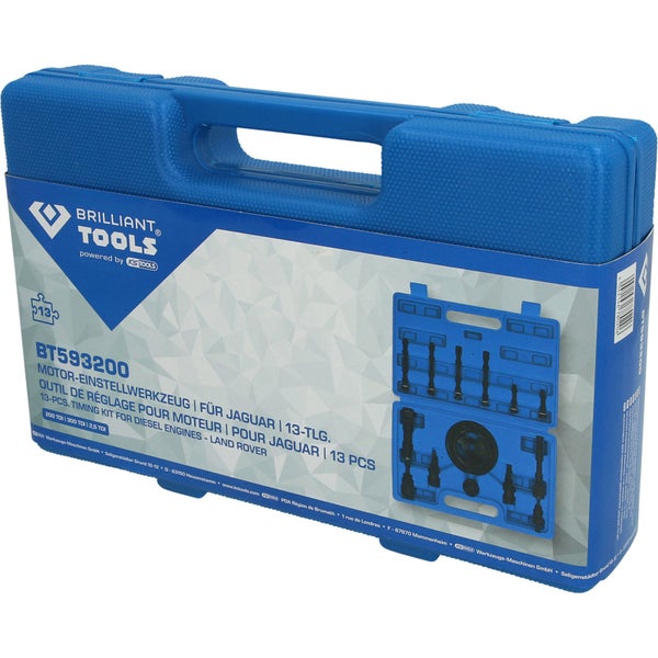 Brilliant Tools Motor-Einstellwerkzeug für Jaguar und Land Rover im Werkzeugkoffer
