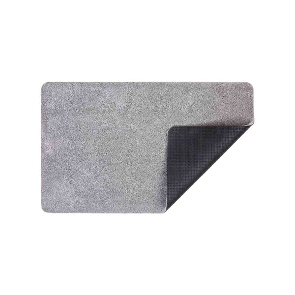 Fußmatte aus Textil mit rutschfester Unterseite