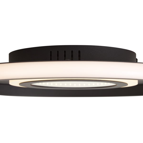 Moderne runde LED Deckenleuchte mit flachem Design und integrierter Lichtquelle für eine gleichmäßige Raumbeleuchtung