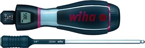 Wiha Drehmomentschraubendreher mit digitaler Anzeige und auswechselbarem Bit