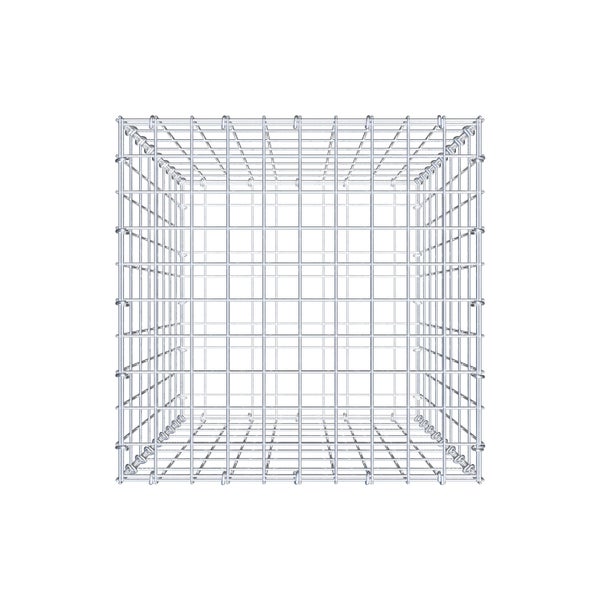 Gabione 80 cm x 50 cm x 50 cm (L x H x T), Maschenweite 5 cm x 10 cm, C-Ring