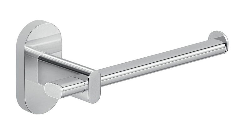Rollenhalter Zypern in verchromtem Metall mit Wandbefestigung mit Schrauben oder Kleber | Cipro
