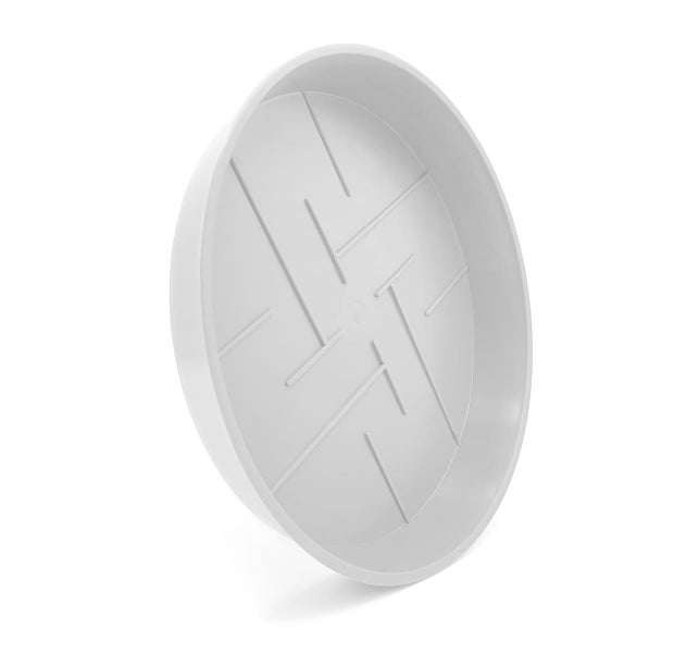 Plastard Untersetzer 5er Set Ø 18 cm Weiß - Blumentopf Pflanztopf Kübel