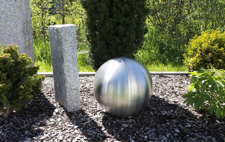 Edelstahlkugel Gartenkugel Dekokugel SferaInox 38cm matt 10977