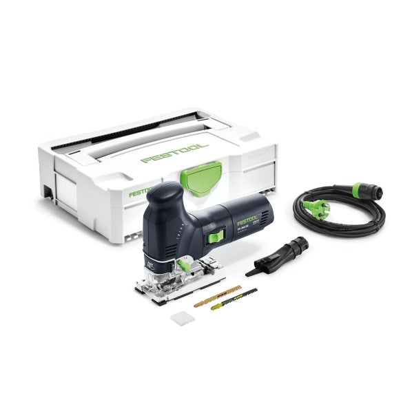 Festool TRION PS 300 EQ-Plus Pendelstichsäge 720 W ( 576615 ) + 2x Sägeblatt + Splitterschutz + systainer - Nachfolger von 561445