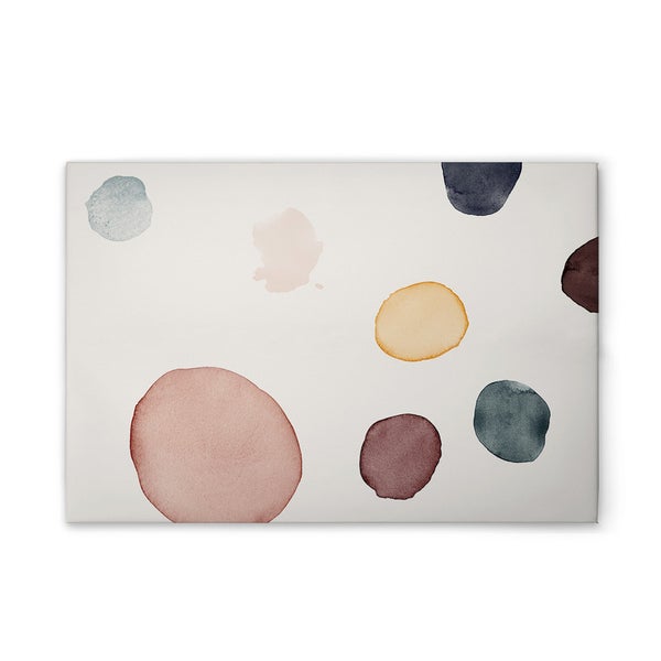 Leinwandbild mit Punktmuster