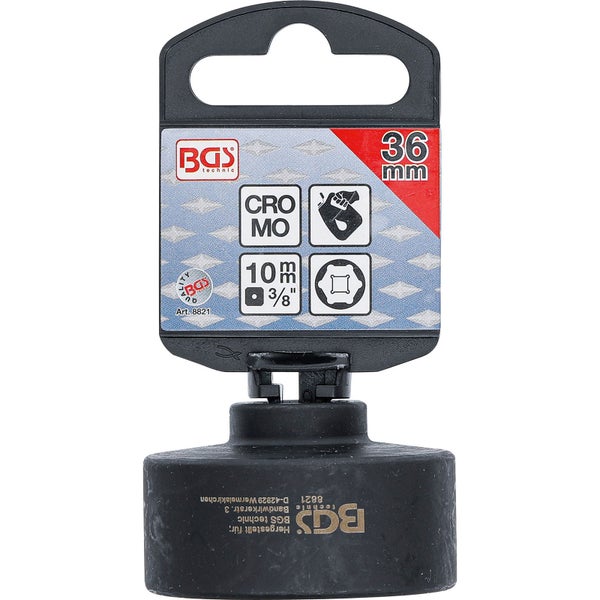 BGS Ölfilterschlüssel Sechskant für Ø 36 mm für Audi / BMW / Ford / MAN / Mercedes-Benz / Opel / VW - 8821