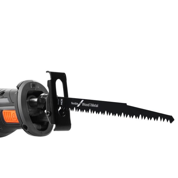 Säbelsäge mit Sägeblatt für Holz und Metall