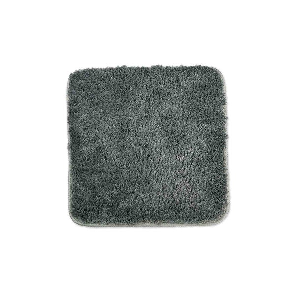 Quadratischer Badteppich mit hohem Flor