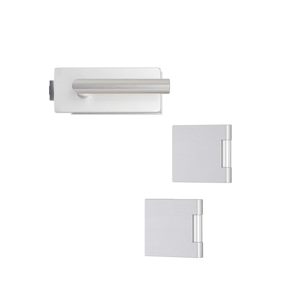 Türdrücker-Garnitur mit zwei Türbändern