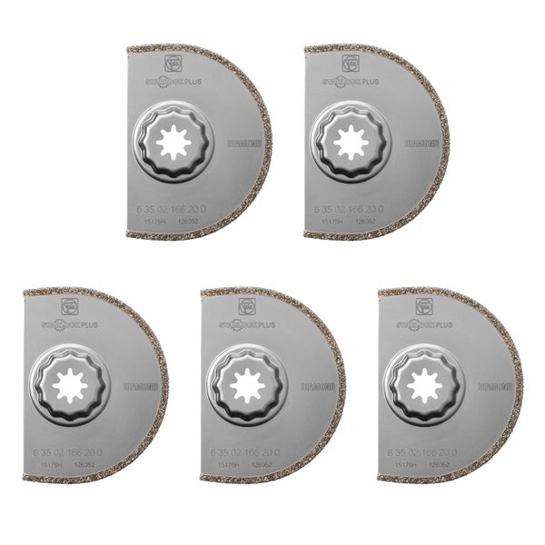 Fein 5x Diamant-Sägeblatt StarlockPlus 90 mm - 63502166230