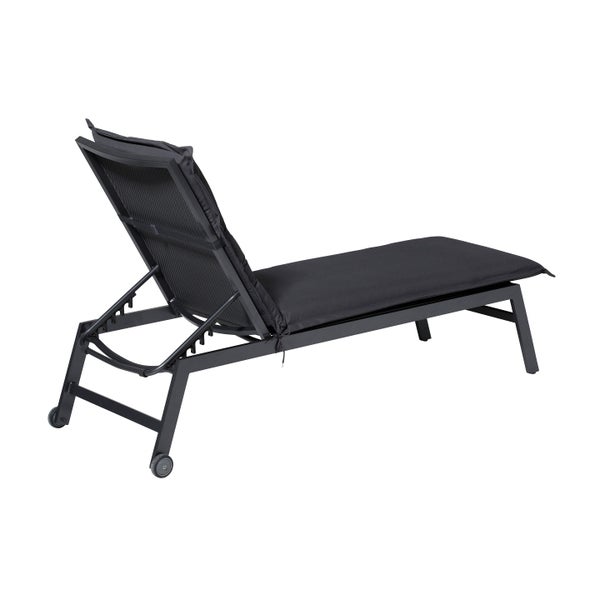 Liegenauflage Panama grau - ca. 200x65 cm