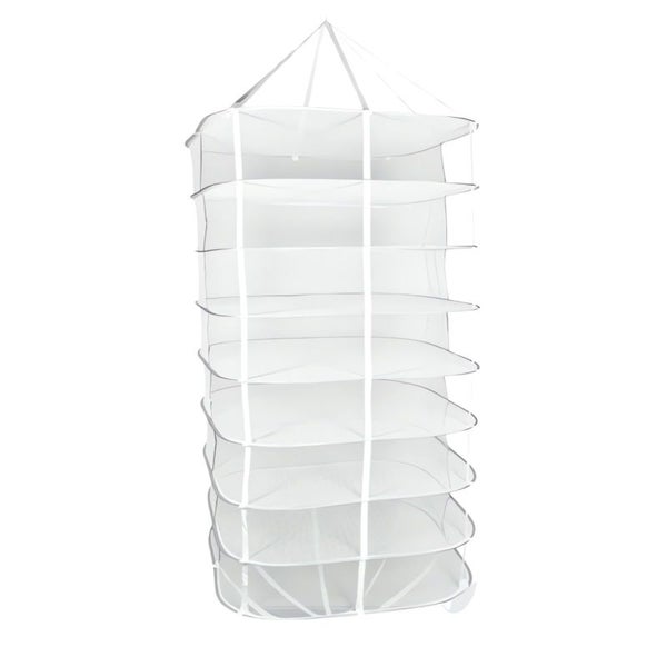 Grow Trockennetz 80 cm x 1,75 m – 8-lagig, quadratisch, platzsparend, für große Pflanzenmengen, einfach aufzuhängen & ideal für Trockenschränke