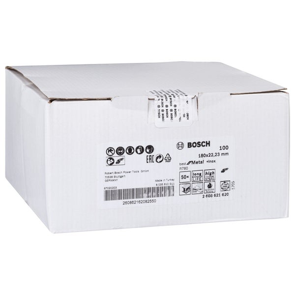 Bosch PRO R780 Fiberscheibe 180 mm G100 - 2608621620