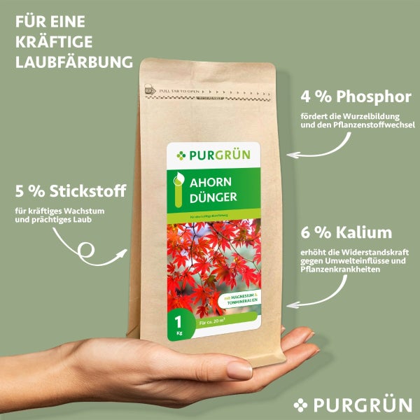 Purgrün Ahorn-Dünger 1 kg
