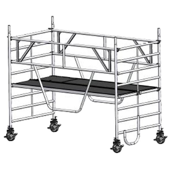 Rollgerüst für Bauarbeiten