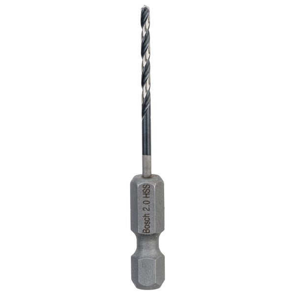 Bosch 1x HSS Spiralbohrer Impact Control mit Sechskantschaft 2 x 24 x 60 mm - 2608577045