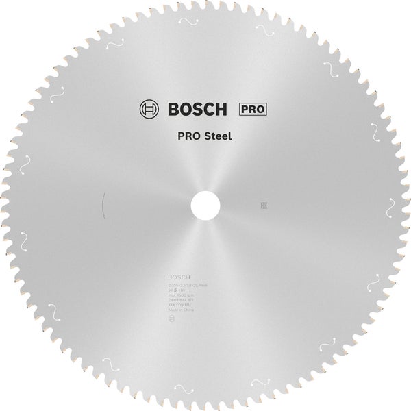 Bosch PRO Steel Sägeblatt für Kreissägen Netz- / kabelgebunden 355 x 2,2 x 25,4 mm T90 - 2608844871