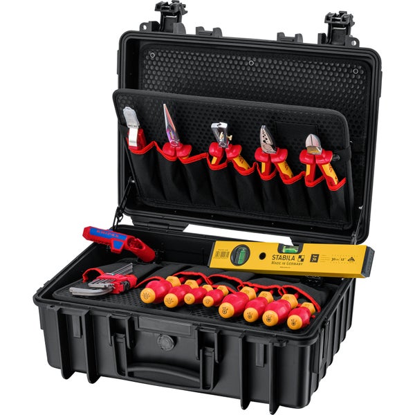 Knipex Werkzeugkoffer Robust23 Start Elektro - 002134HLS2