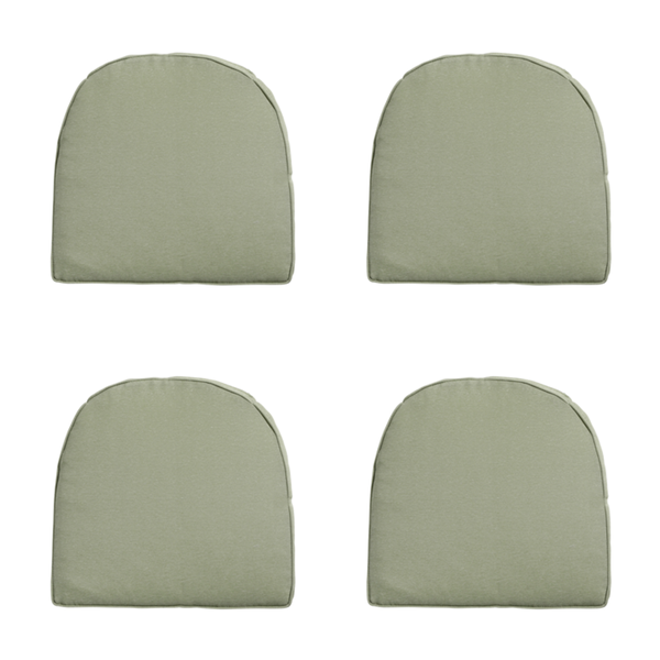 Sitzkissen Wicker York Panama Salbei - Ca. 48x48 cm - 4er-Set