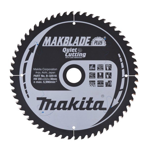 Makita Makblade Plus Sägeblatt, 255 mm Durchmesser