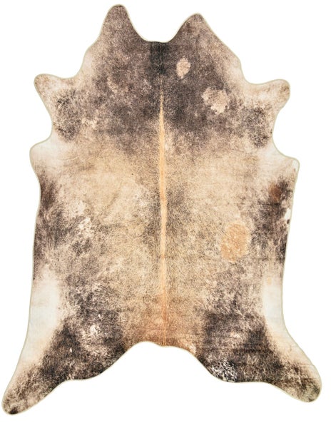 Veganes Kuhfell Imitat Emilia Braun 170x220 cm