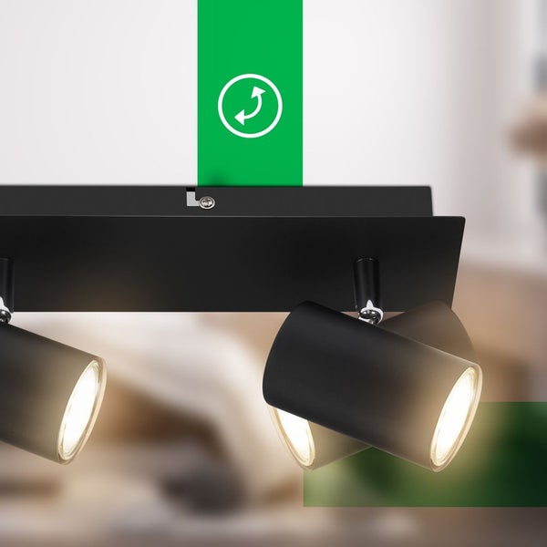 EEK A Deckenstrahler Deckenleuchte Deckenlampe Wohnzimmer Schwenkbar Flurlampe