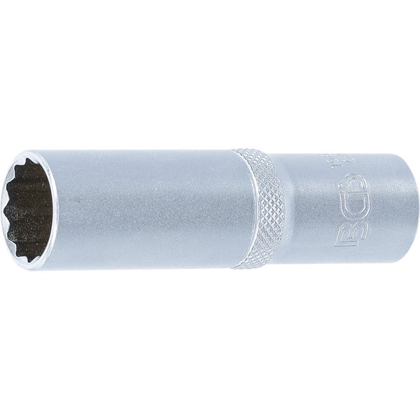 BGS Steckschlüssel-Einsatz Zwölfkant tief Antrieb Innenvierkant 12,5 mm (1/2) SW 16 mm - 10683