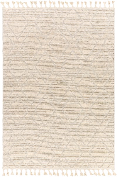 Etnhischer Berber Teppich Elfenbein 160x213 cm JASMINE HORNBACH