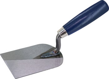 Maurerkelle aus Stahl mit einem Handgriff für Maurerarbeiten